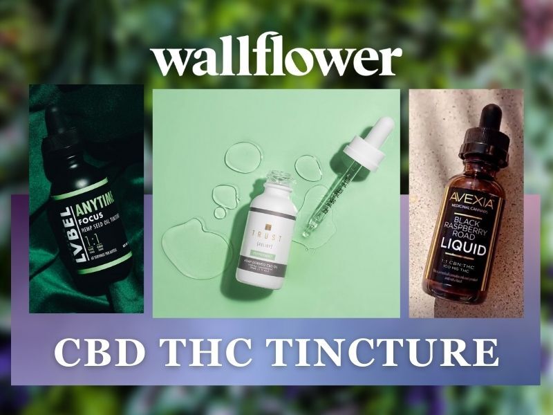 cbd thc tincture wallflower cannabis house blog